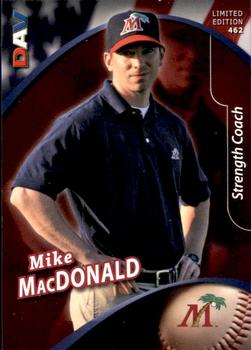 2009 DAV Minor League #462 Mike MacDonald Front