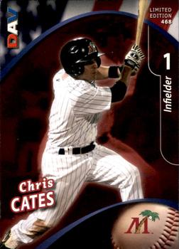 2009 DAV Minor League #468 Chris Cates Front