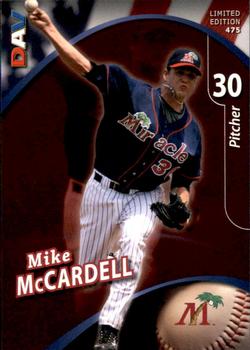 2009 DAV Minor League #475 Mike McCardell Front