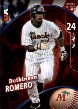 2009 DAV Minor League #480 Deibinson Romero Front