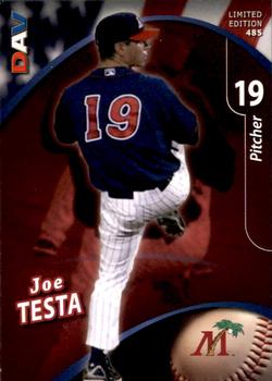 2009 DAV Minor League #485 Joe Testa Front