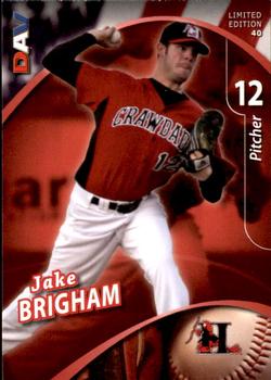 2009 DAV Minor League #40 Jake Brigham Front