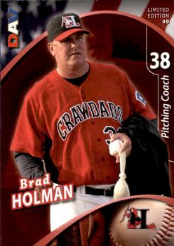 2009 DAV Minor League #49 Brad Holman Front