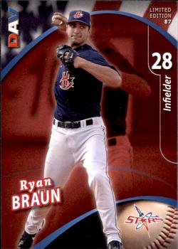 2009 DAV Minor League #87 Ryan Braun Front