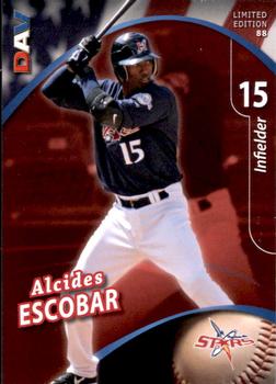 2009 DAV Minor League #88 Alcides Escobar Front