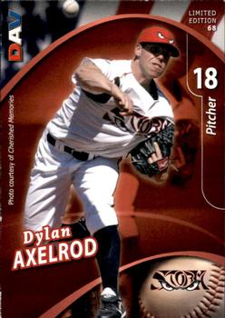 2009 DAV Minor League #68 Dylan Axelrod Front