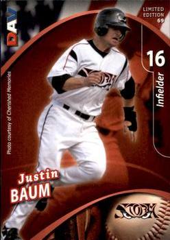 2009 DAV Minor League #69 Justin Baum Front