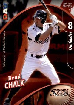 2009 DAV Minor League #72 Brad Chalk Front