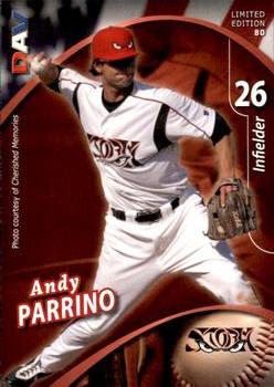 2009 DAV Minor League #80 Andy Parrino Front