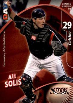 2009 DAV Minor League #83 Ali Solis Front