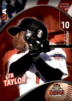 2009 DAV Minor League #242 J.R. Taylor Front