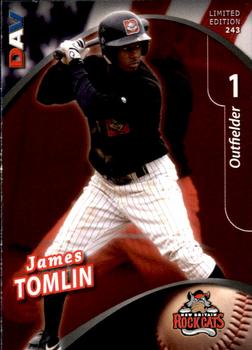 2009 DAV Minor League #243 James Tomlin Front