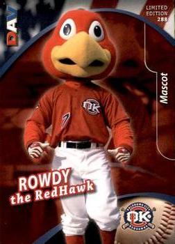 2009 DAV Minor League #288 Rowdy the RedHawk Front