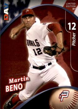 2009 DAV Minor League #97 Martin Beno Front