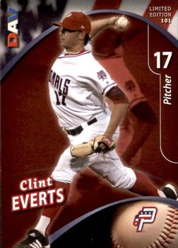2009 DAV Minor League #101 Clint Everts Front