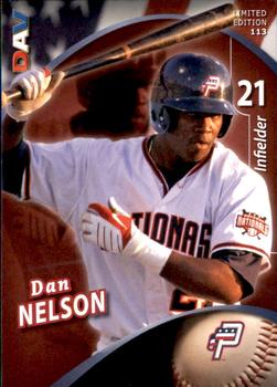 2009 DAV Minor League #113 Dan Nelson Front