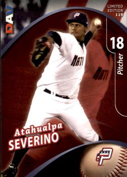 2009 DAV Minor League #119 Atahualpa Severino Front