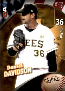 2009 DAV Minor League #250 Daniel Davidson Front