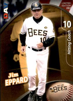 2009 DAV Minor League #252 Jim Eppard Front