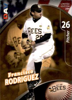 2009 DAV Minor League #266 Francisco Rodriguez Front