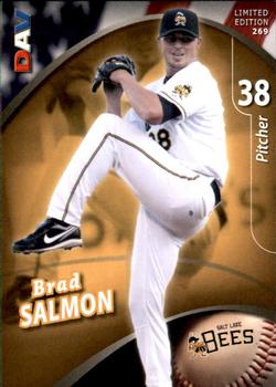 2009 DAV Minor League #269 Brad Salmon Front