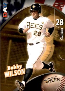 2009 DAV Minor League #273 Bobby Wilson Front