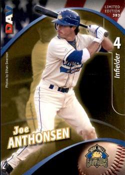 2009 DAV Minor League #383 Joe Anthonsen Front