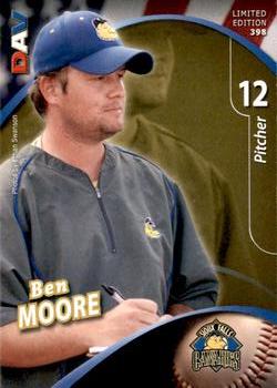 2009 DAV Minor League #398 Ben Moore Front