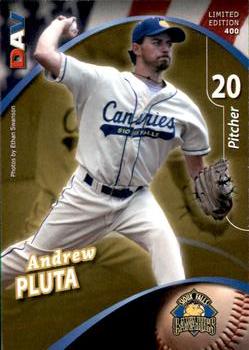 2009 DAV Minor League #400 Andrew Pluta Front