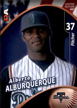2009 DAV Minor League #487 Alberto Alburquerque Front