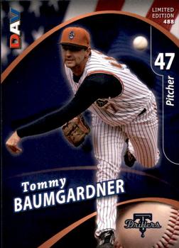 2009 DAV Minor League #488 Tommy Baumgardner Front