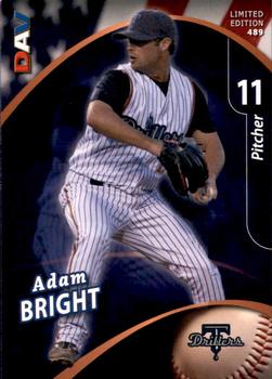 2009 DAV Minor League #489 Adam Bright Front
