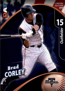 2009 DAV Minor League #493 Brad Corley Front
