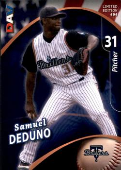 2009 DAV Minor League #494 Samuel Deduno Front