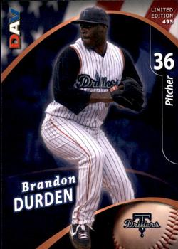 2009 DAV Minor League #495 Brandon Durden Front