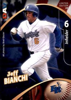 2009 DAV Minor League #20 Jeff Bianchi Front