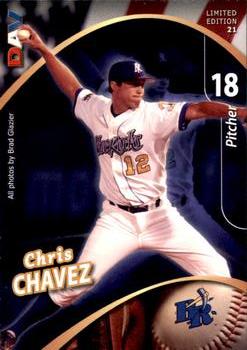 2009 DAV Minor League #21 Chris Chavez Front