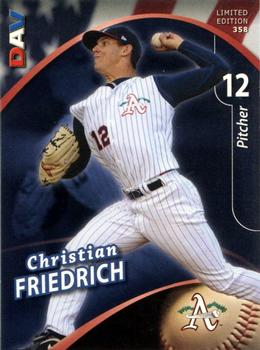 2009 DAV Minor League #358 Christian Friedrich Front