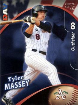 2009 DAV Minor League #366 Tyler Massey Front