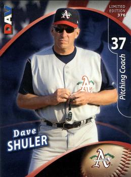 2009 DAV Minor League #376 Dave Schuler Front