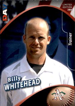 2009 DAV Minor League #380 Billy Whitehead Front