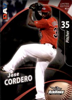 2009 DAV Minor League #411 Jose Cordero Front