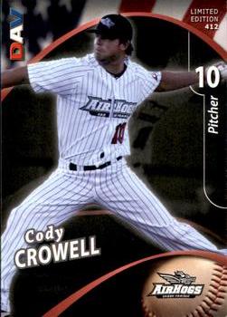 2009 DAV Minor League #412 Cody Crowell Front