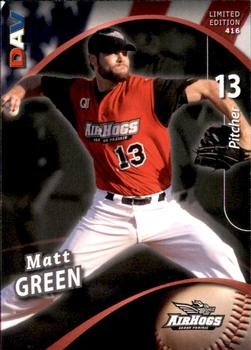 2009 DAV Minor League #416 Matt Green Front