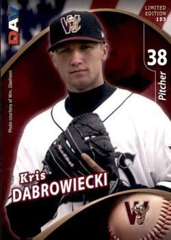 2009 DAV Minor League #153 Kris Dabrowiecki Front
