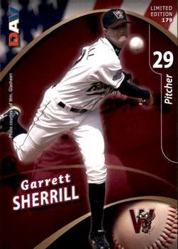 2009 DAV Minor League #179 Garrett Sherrill Front