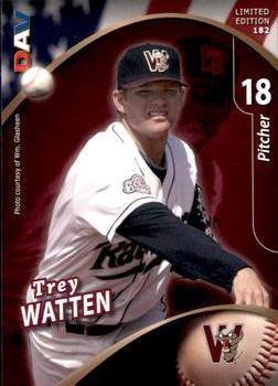 2009 DAV Minor League #182 Trey Watten Front