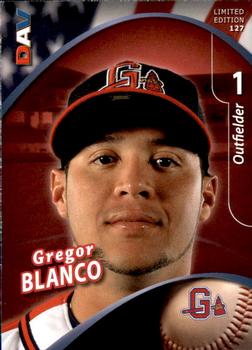 2009 DAV Minor League #127 Gregor Blanco Front