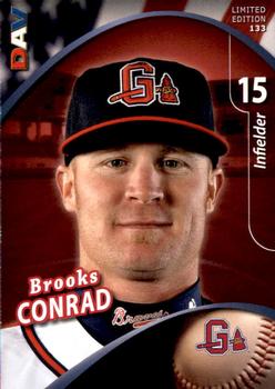 2009 DAV Minor League #133 Brooks Conrad Front