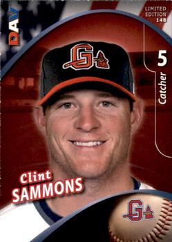 2009 DAV Minor League #148 Clint Sammons Front